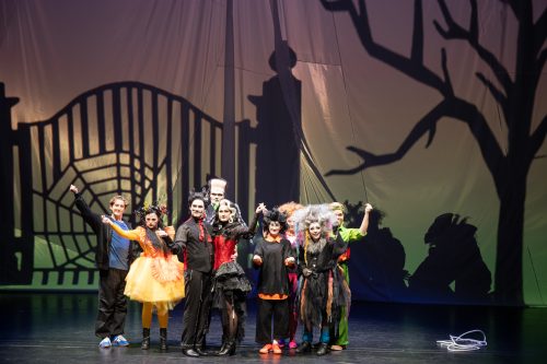 Backstage bei »Die Addams Family« an der Bayerischen Theaterakademie August Everding